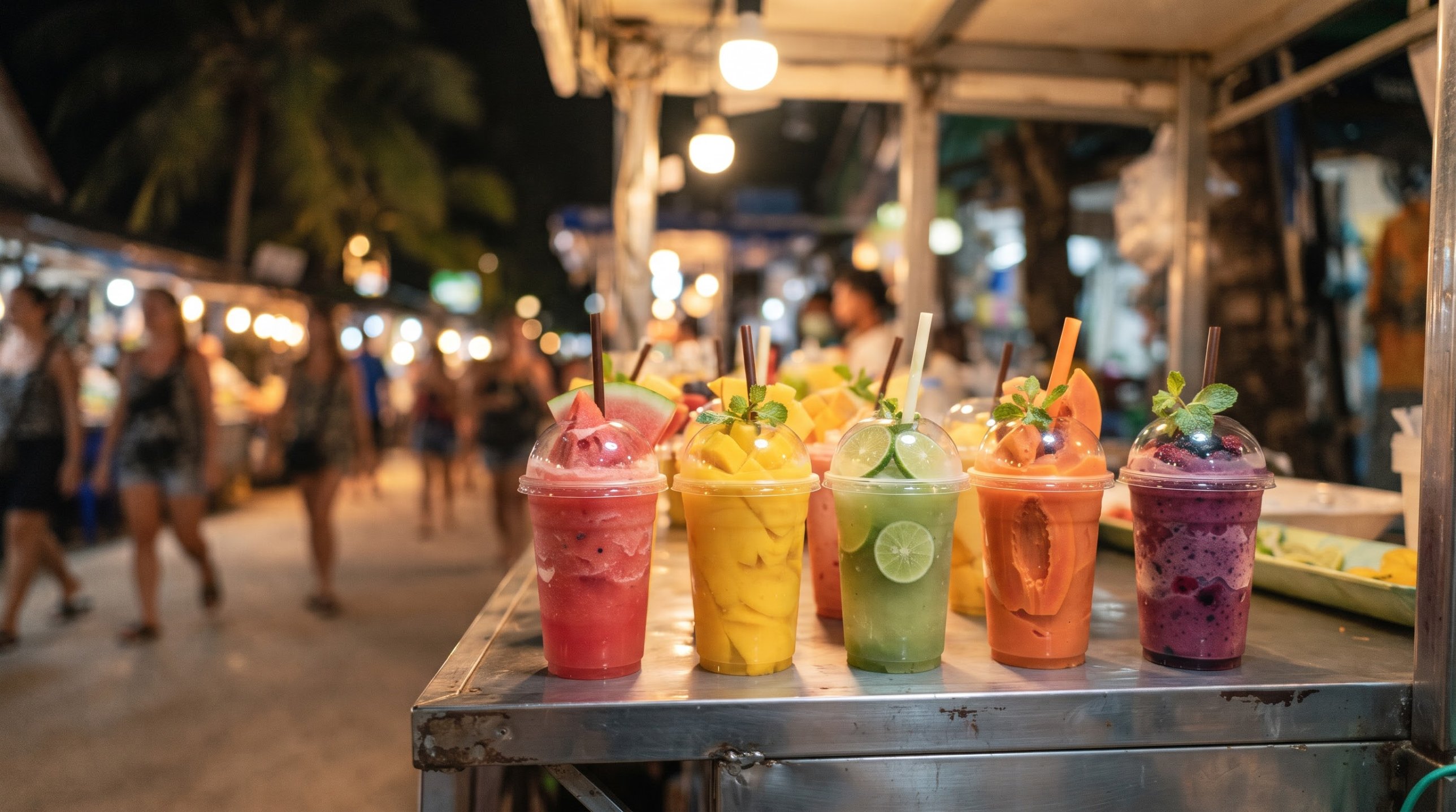 Walking Street at Night Koh Lipe