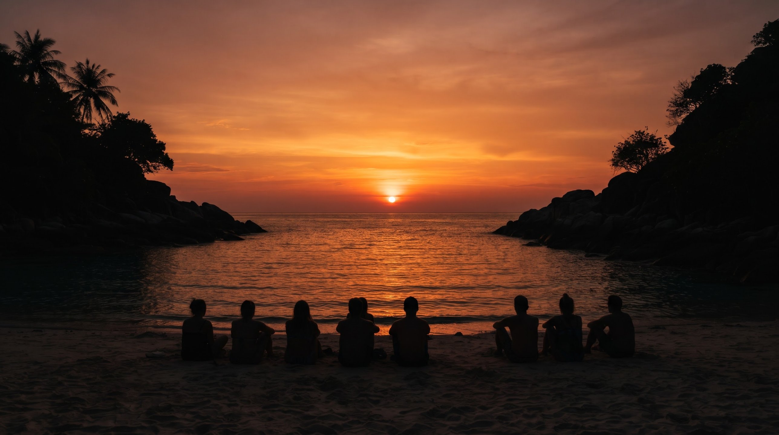 Sunset at Sunset Beach Koh Lipe