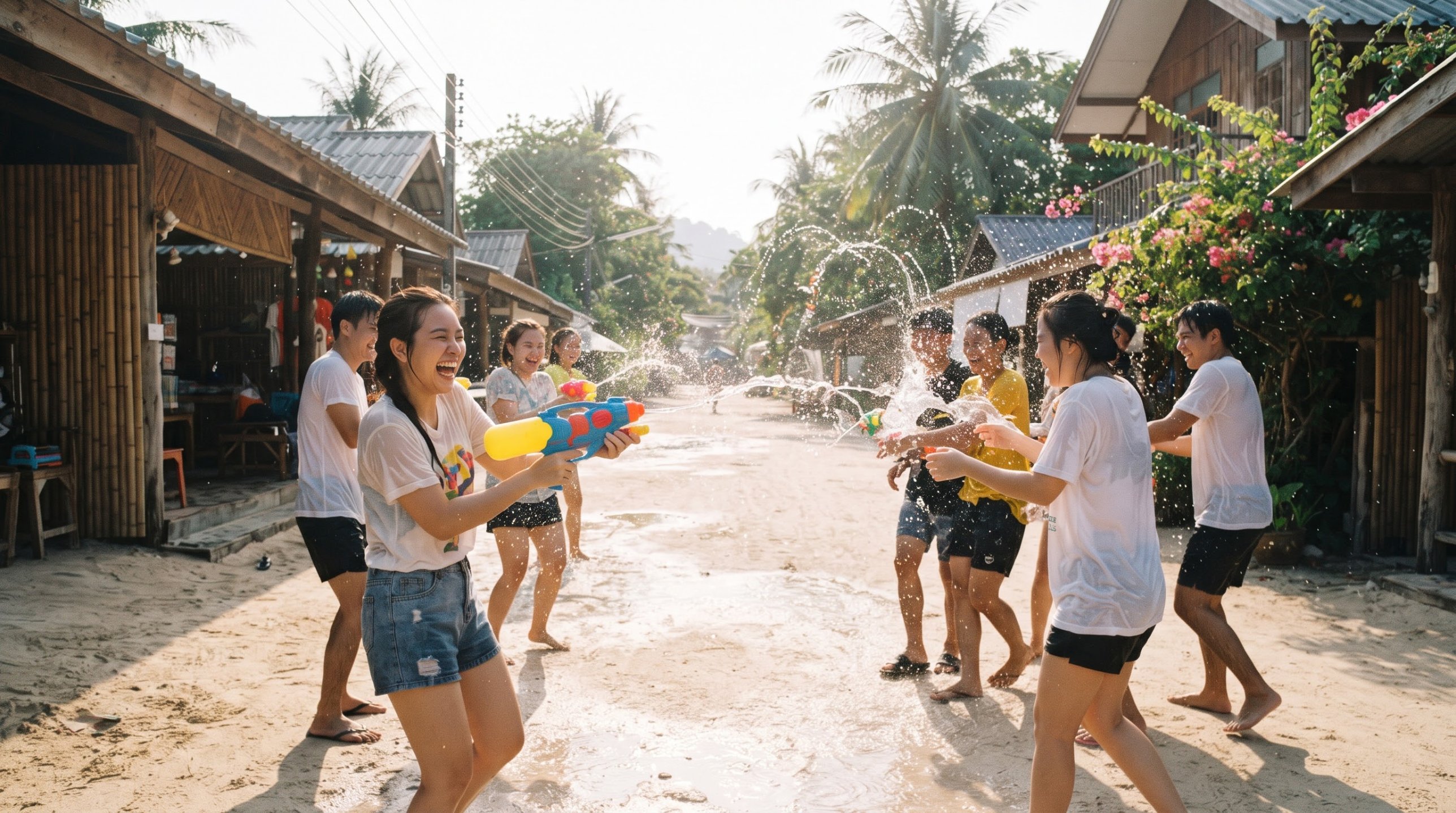Songkran (Thai New Year) Koh Lipe