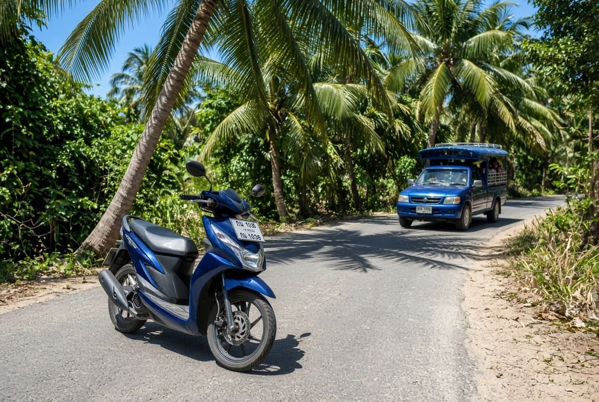 Getting around on your own Koh Phangan