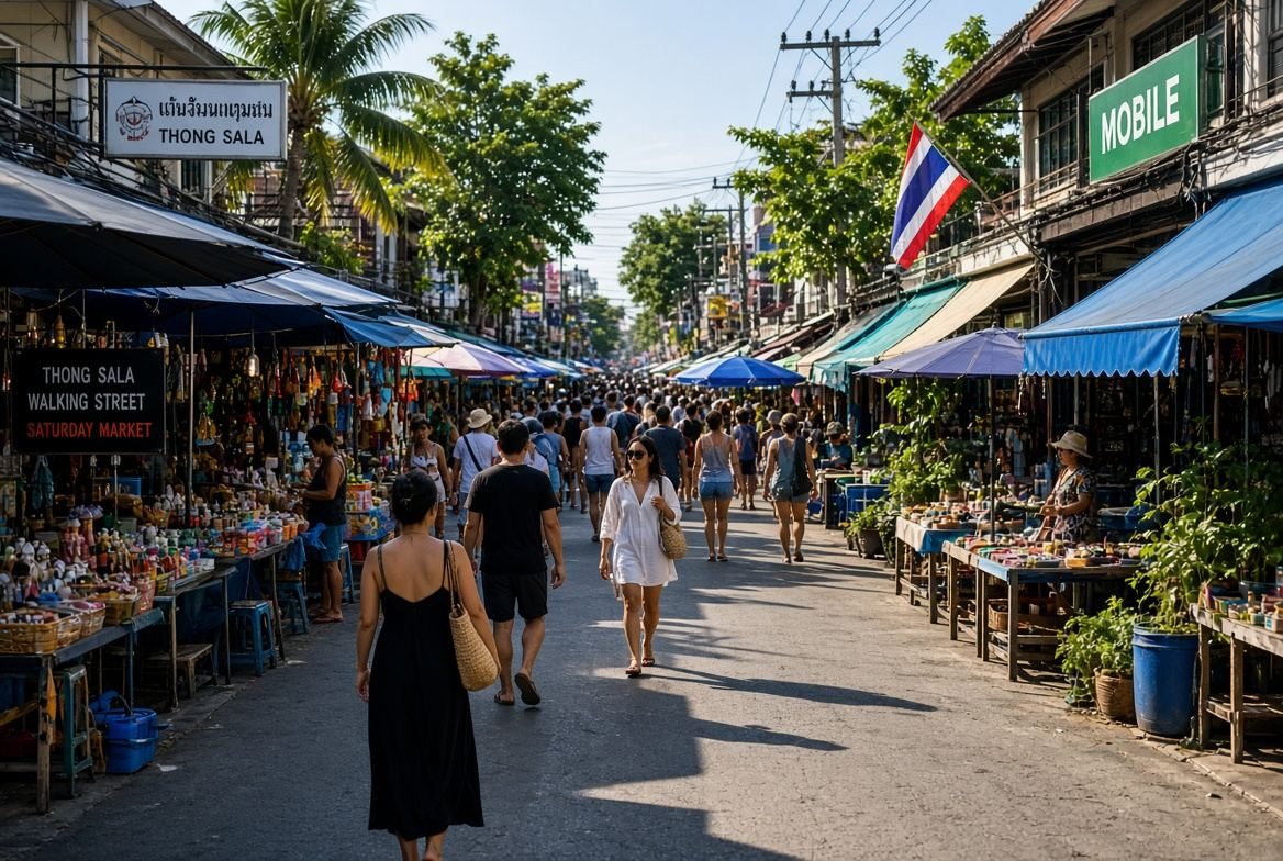 Thong Sala Walking Street Thong Sala Koh Phangan