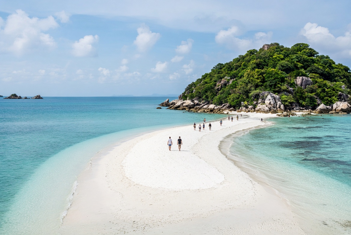 Koh Ma Sandbar Koh Phangan