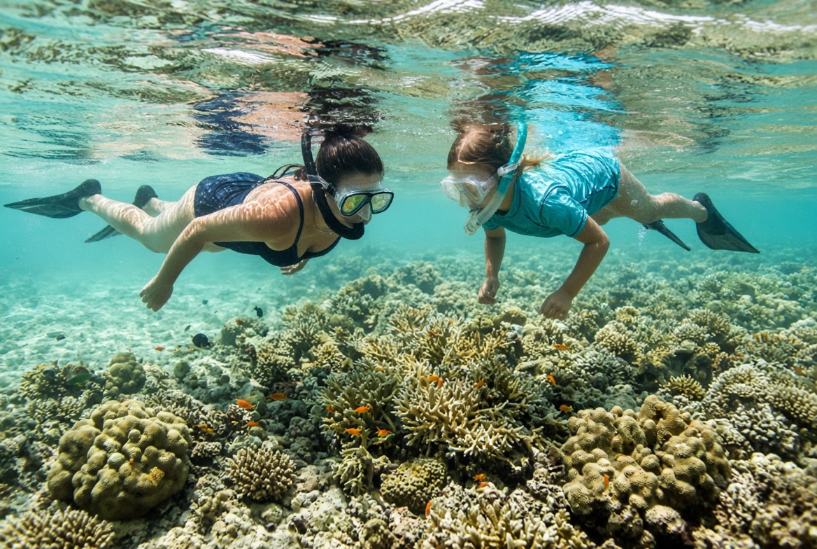 Snorkelling at Haad Khom Koh Phangan