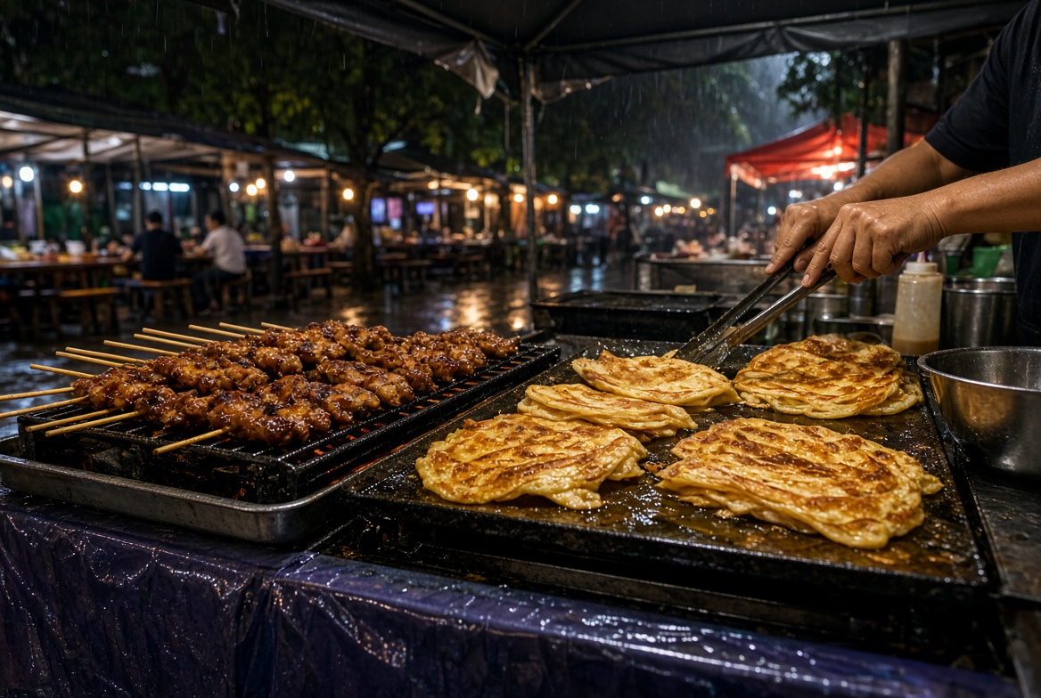 Thong Sala Night Market Koh Phangan