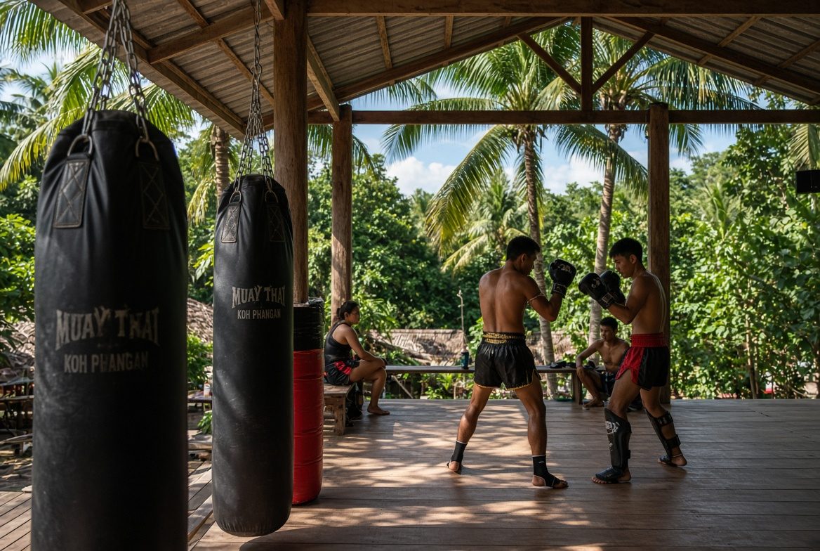 Muay Thai Training Class Koh Phangan