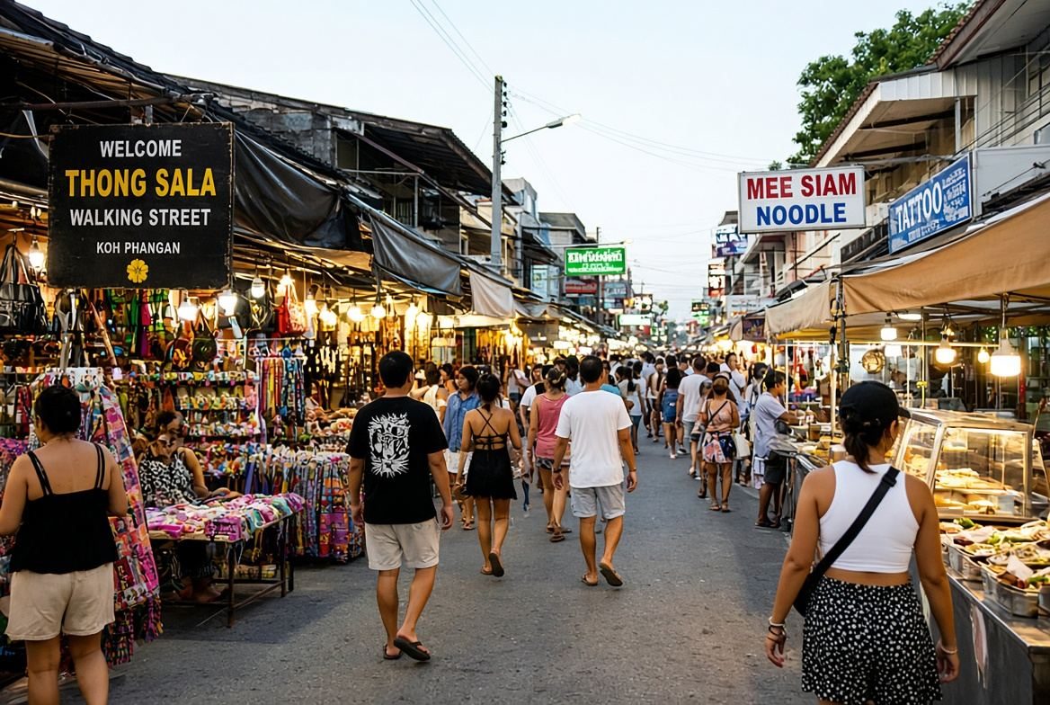 Thong Sala Walking Street Koh Phangan