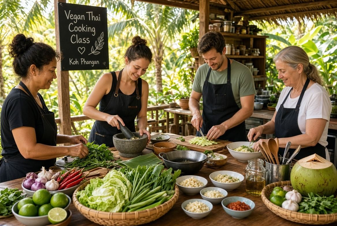 Vegan Thai Cooking Koh Phangan