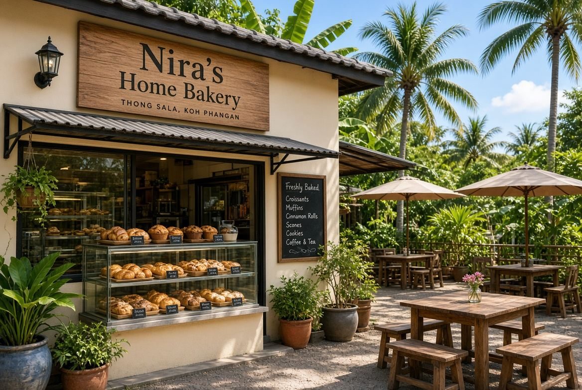 Nira’s Home Bakery Koh Phangan
