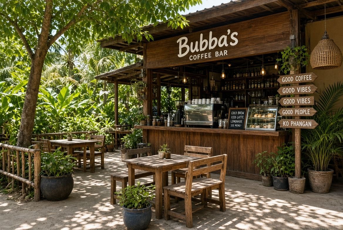 Bubba’s Coffee Bar Koh Phangan