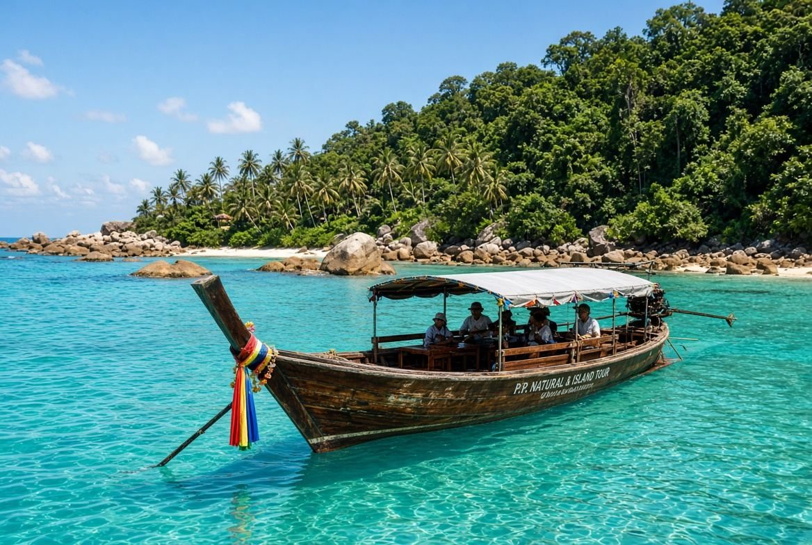 Around-the-Island Boat Tour Koh Phangan