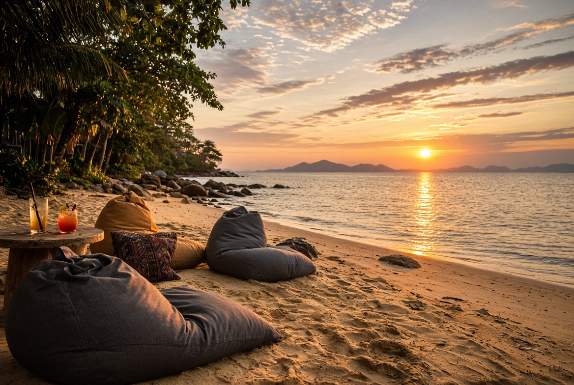Saudade Sunset Beach Bar Koh Phangan