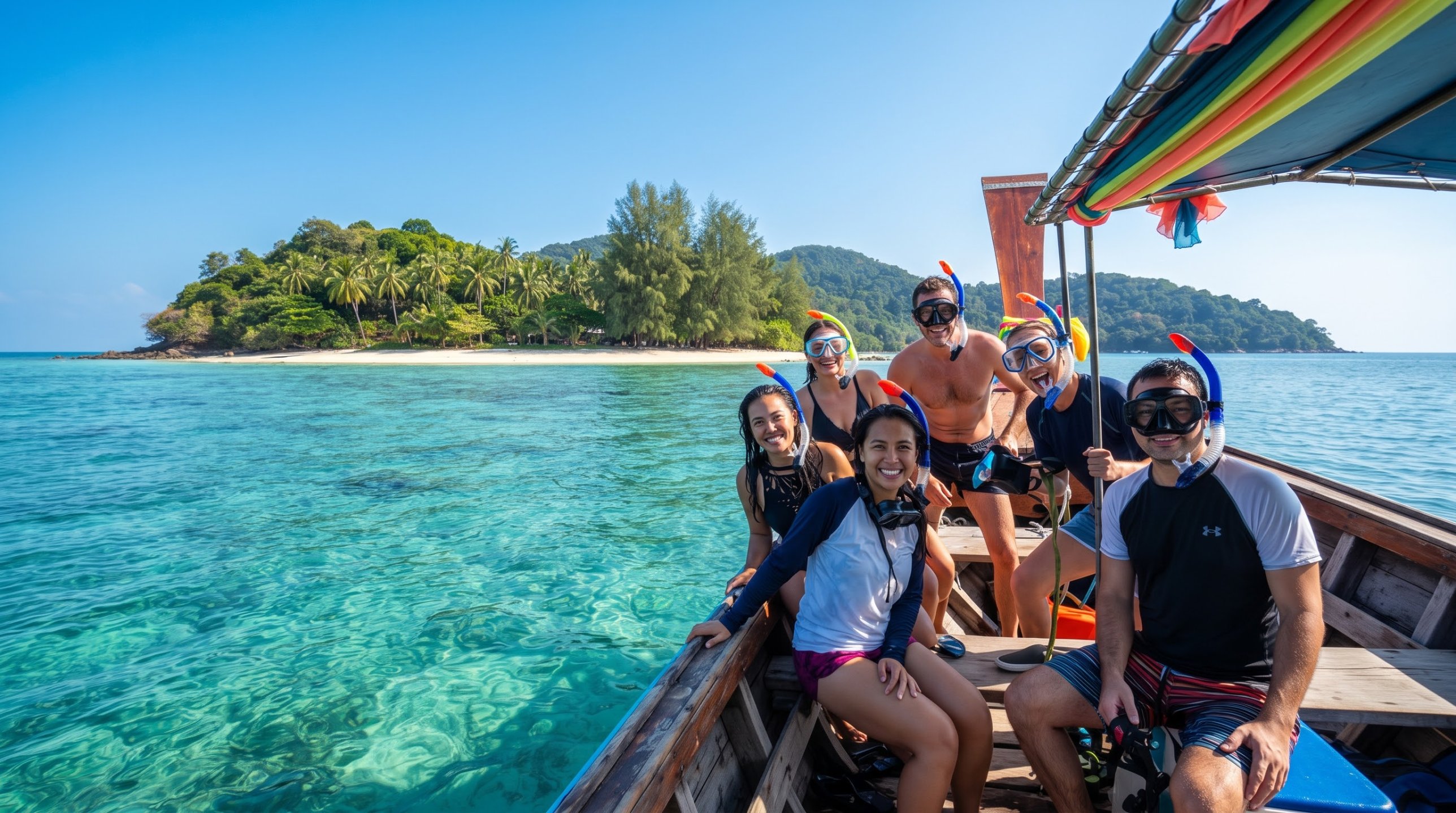 Join a snorkelling boat Koh Samet