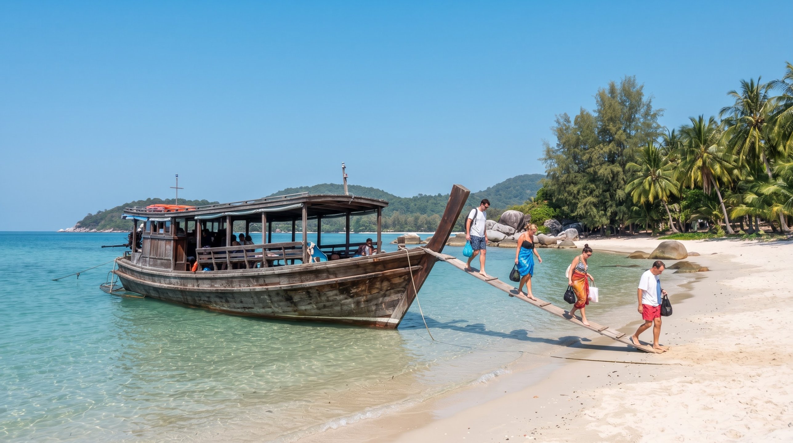 Direct Boats to Ban Phe Wong Duean Koh Samet