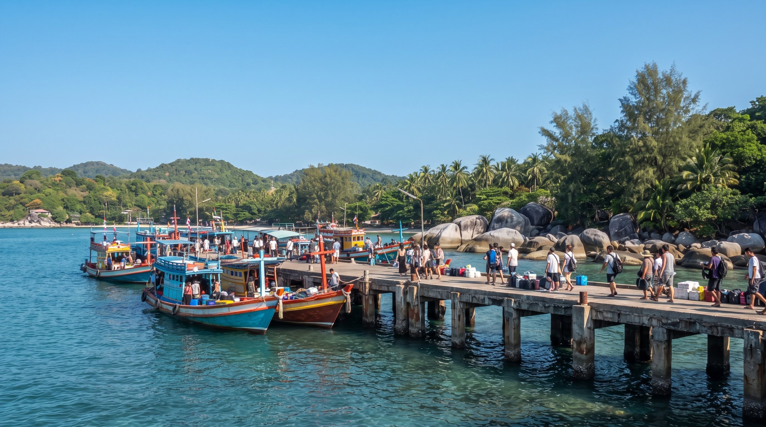 Na Dan Pier Na Dan Koh Samet