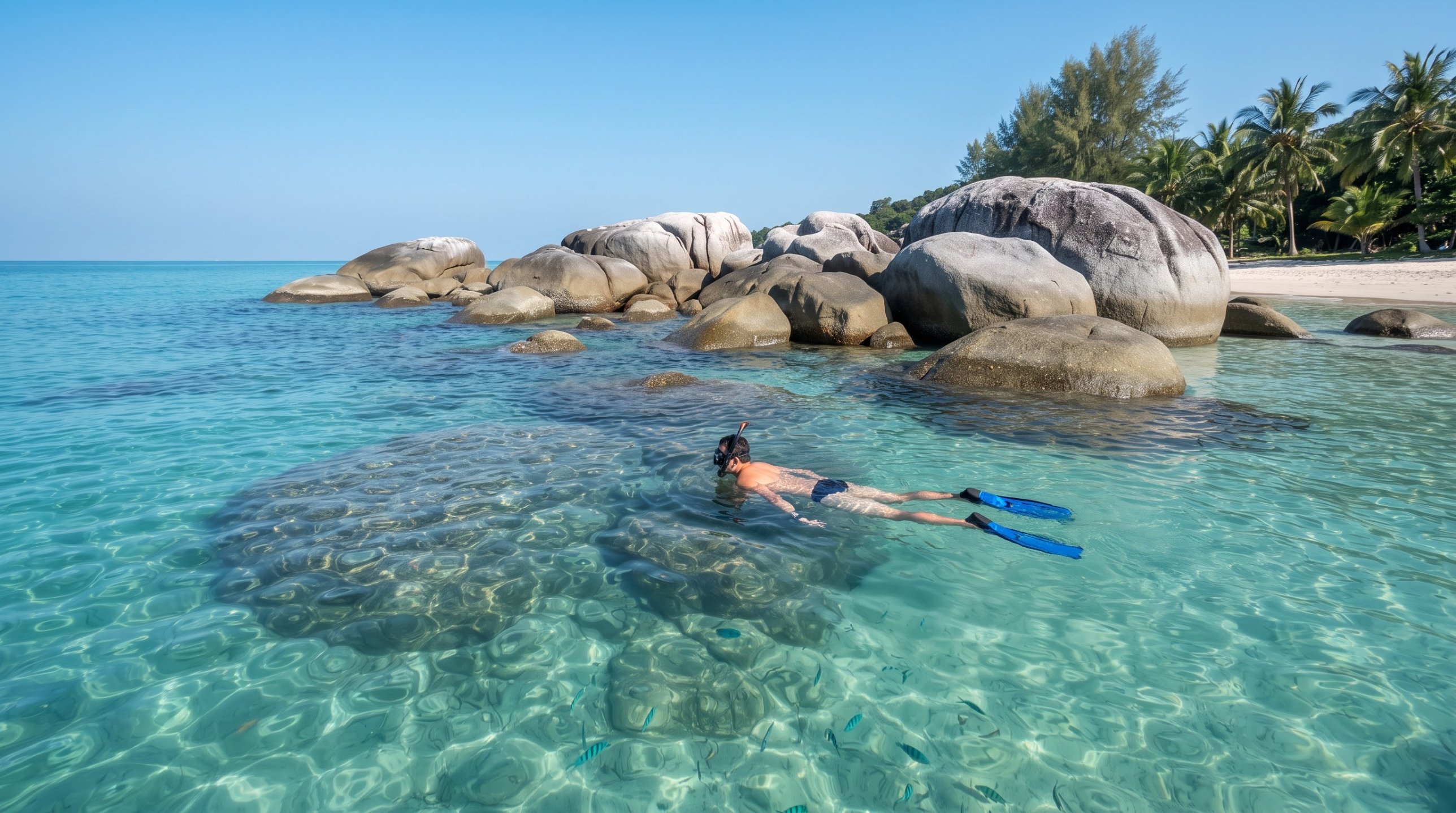 Snorkel from the Beach Koh Samet
