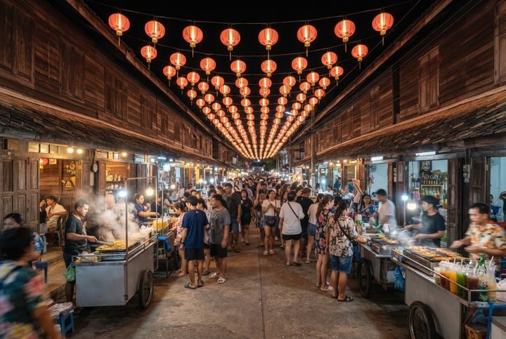 Fisherman’s Village Walking Street Bophut Koh Samui
