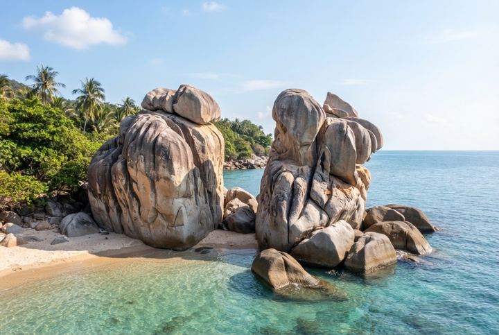 Hin Ta Hin Yai (Grandfather and Grandmother Rocks) Lamai Koh Samui
