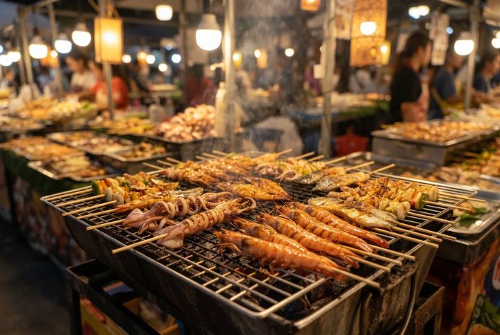 Lamai Night Market Lamai Koh Samui