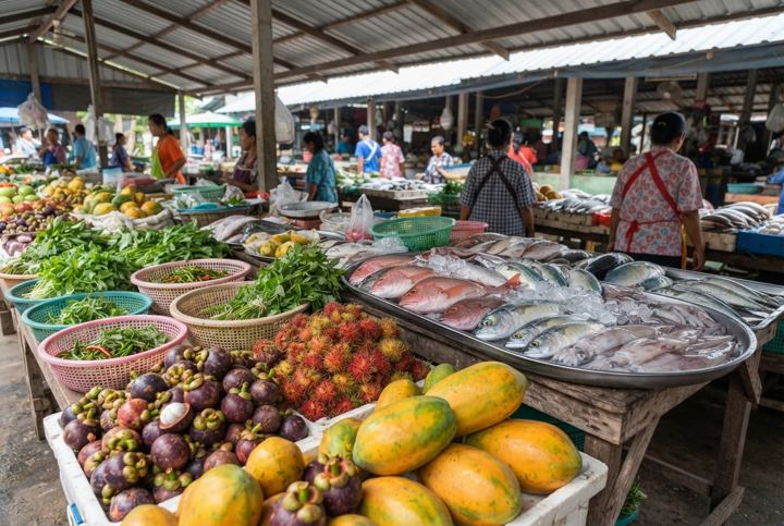 Lamai Fresh Food Market Lamai Koh Samui