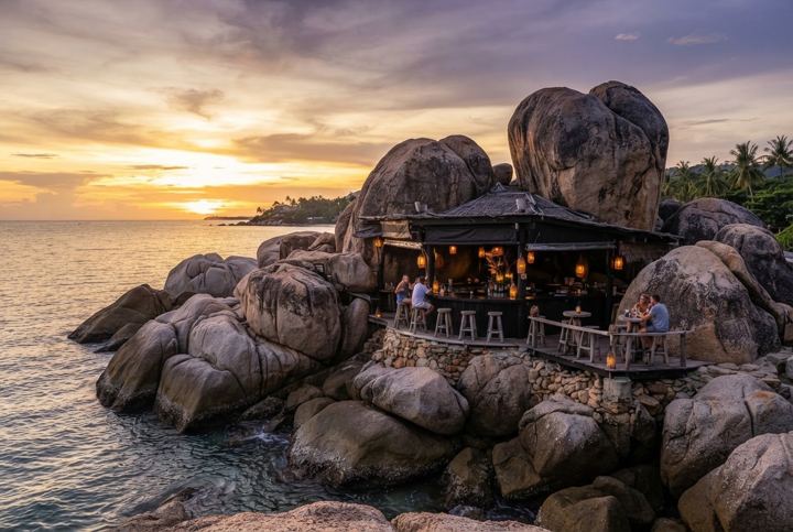 Rock Bar Lamai Koh Samui