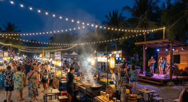 White Market Bophut Koh Samui