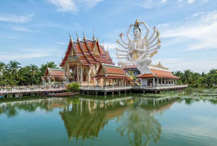 Wat Plai Laem Choeng Mon Koh Samui