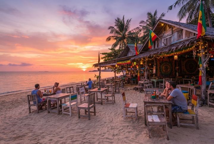 Jamaica Bar & Restaurant Maenam Koh Samui