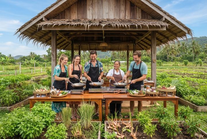 Island Organics Thai Cooking Class Big Buddha Koh Samui