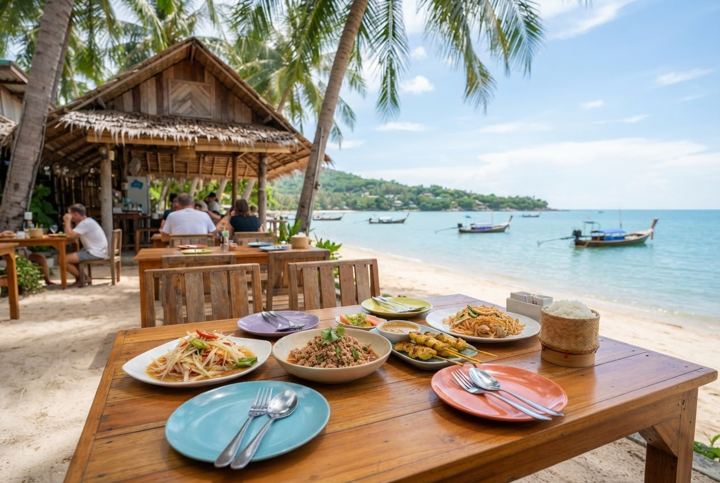 Eat by the Sand West Coast Koh Samui