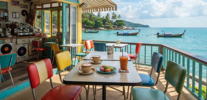 Think & Retro Café West Coast Koh Samui