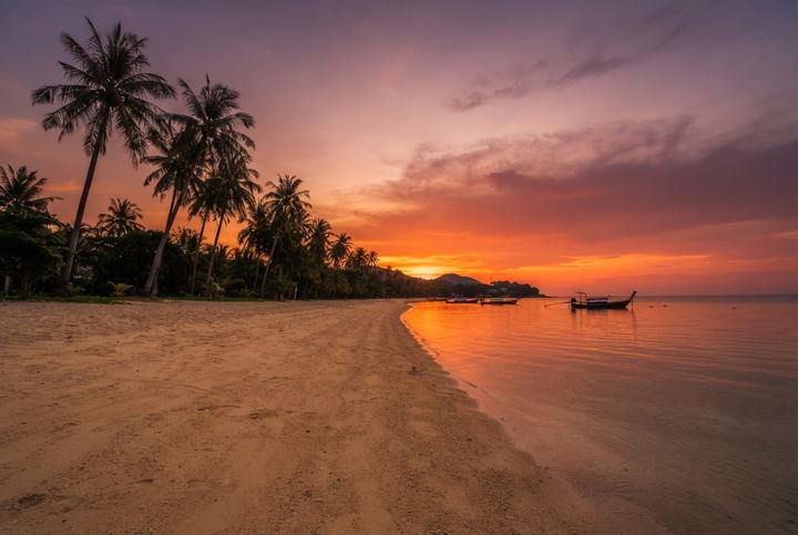 Bang Po Beach West Coast Koh Samui