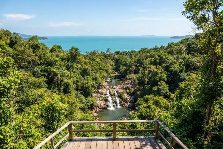 Khun Si Waterfall & Viewpoint Koh Samui