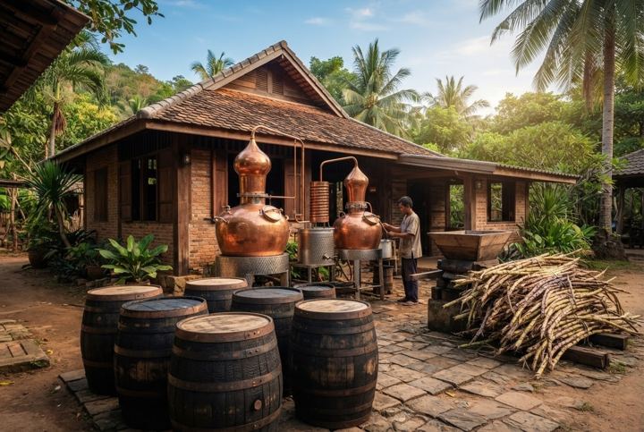 Rum Distillery Tasting Koh Samui