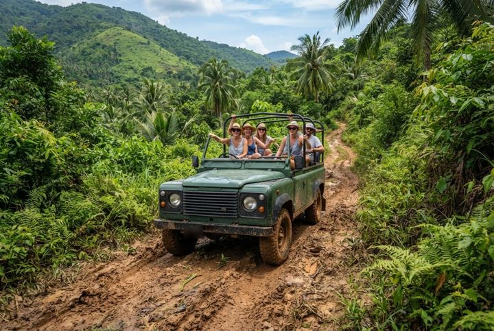 4x4 Jungle Safari Tour Koh Samui tour