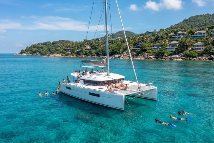 Private Yacht or Catamaran Day Koh Samui tour