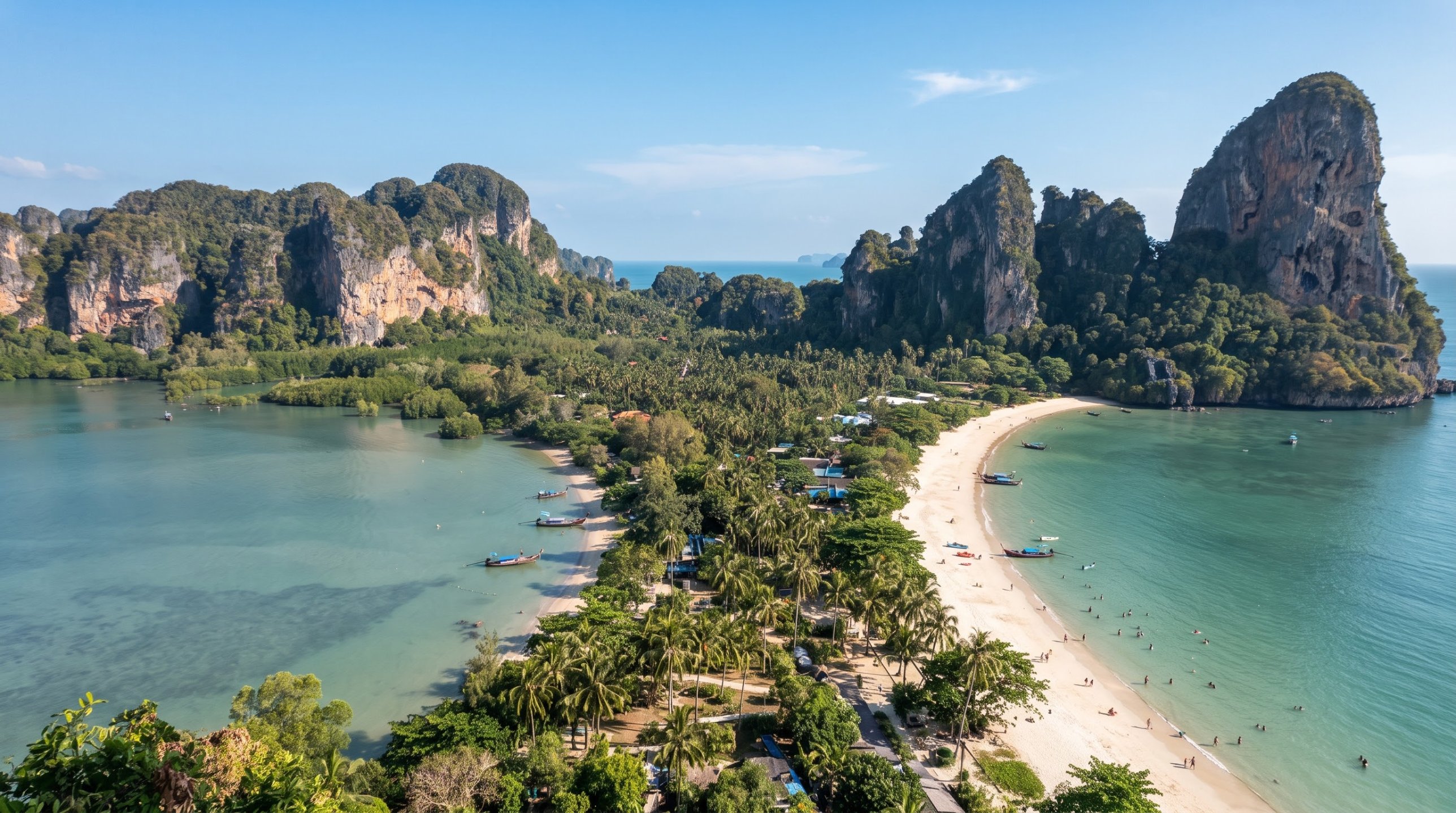 Railay Viewpoint & Lagoon Railay Krabi
