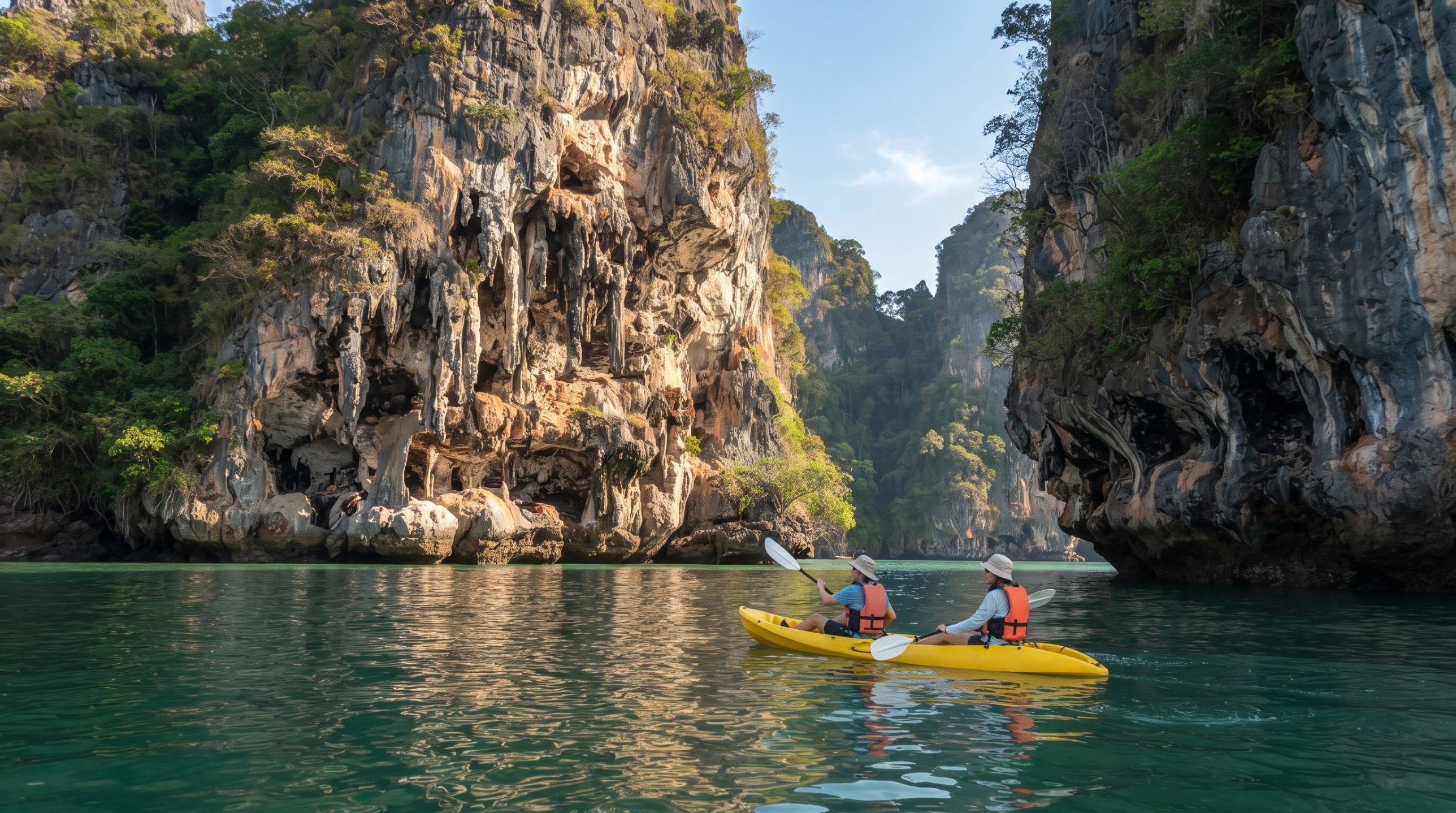 Kayak to Happy Island Railay Krabi
