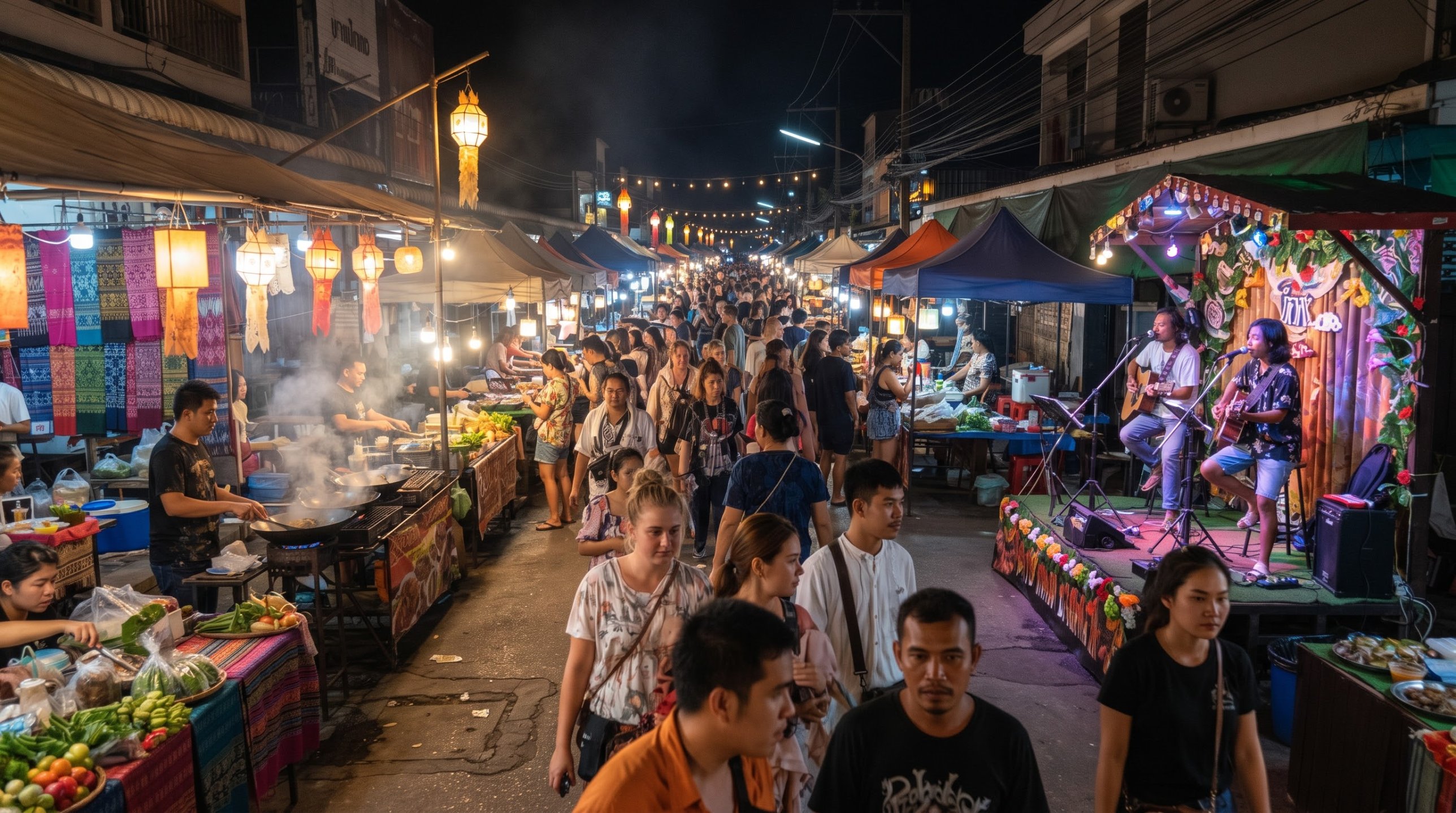 Ao Nang Landmark Night Market Nopparat Thara Krabi