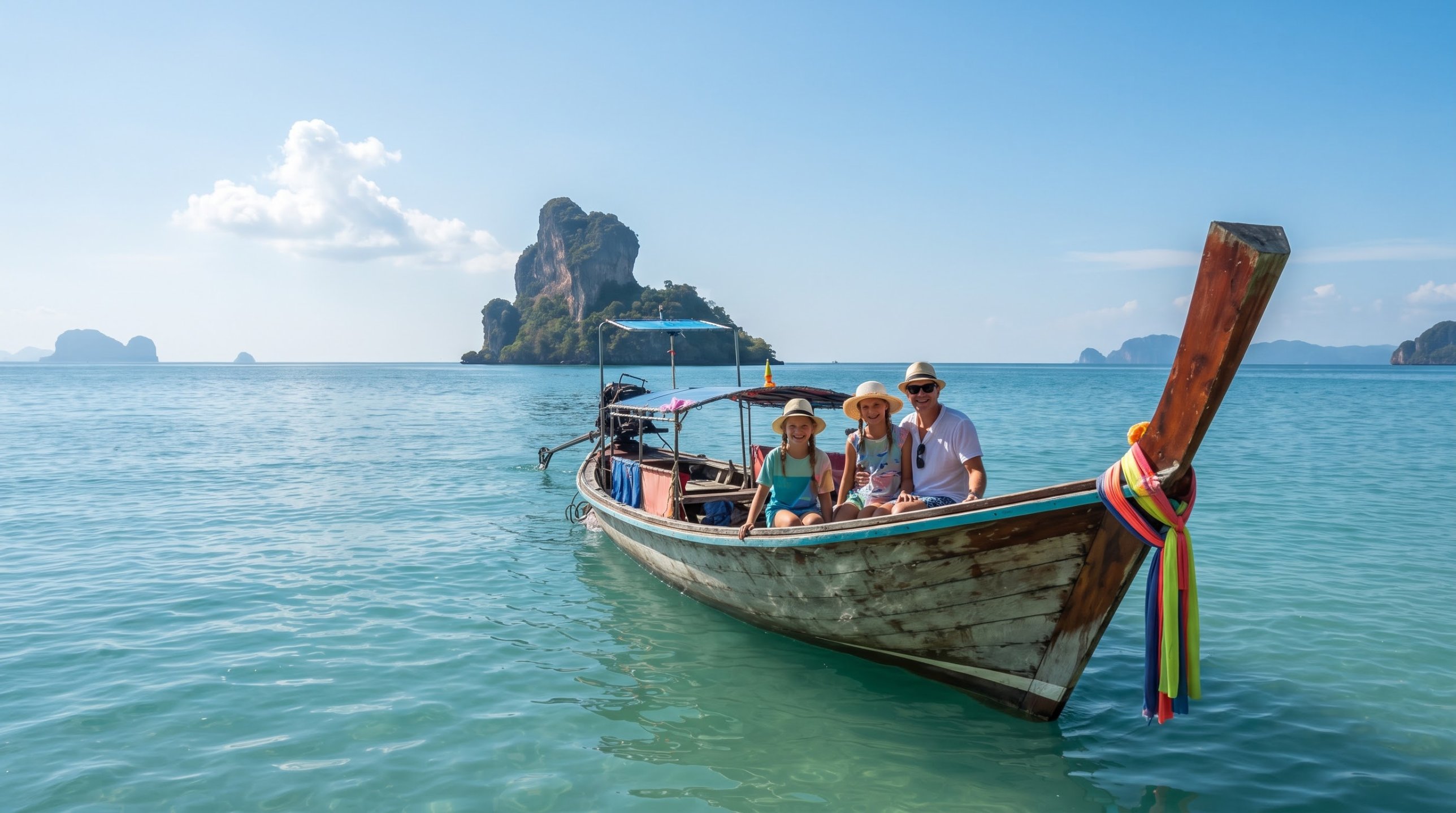 Longtail to Poda & Chicken Island Krabi