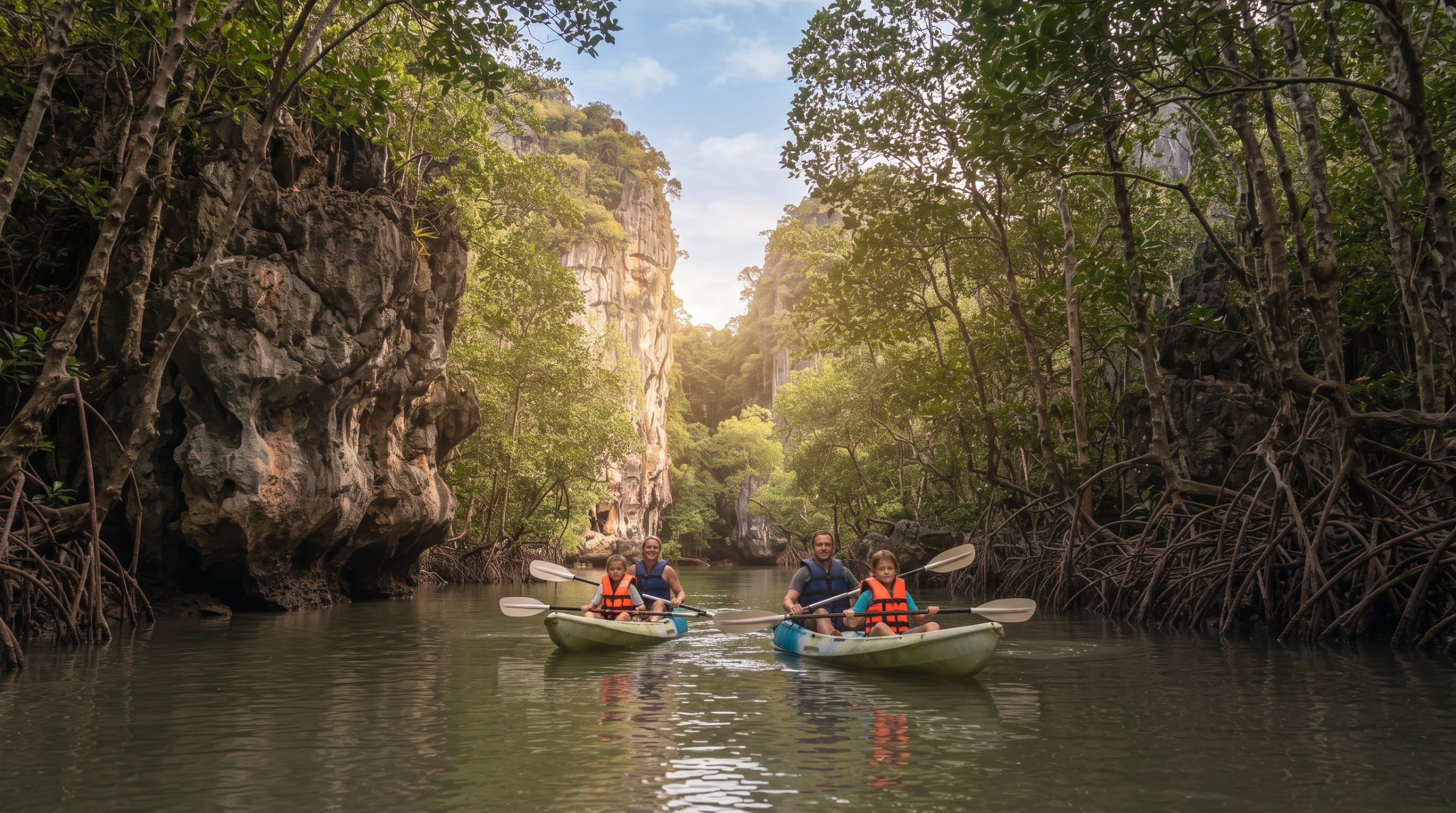 Kayaking in the Mangroves Krabi