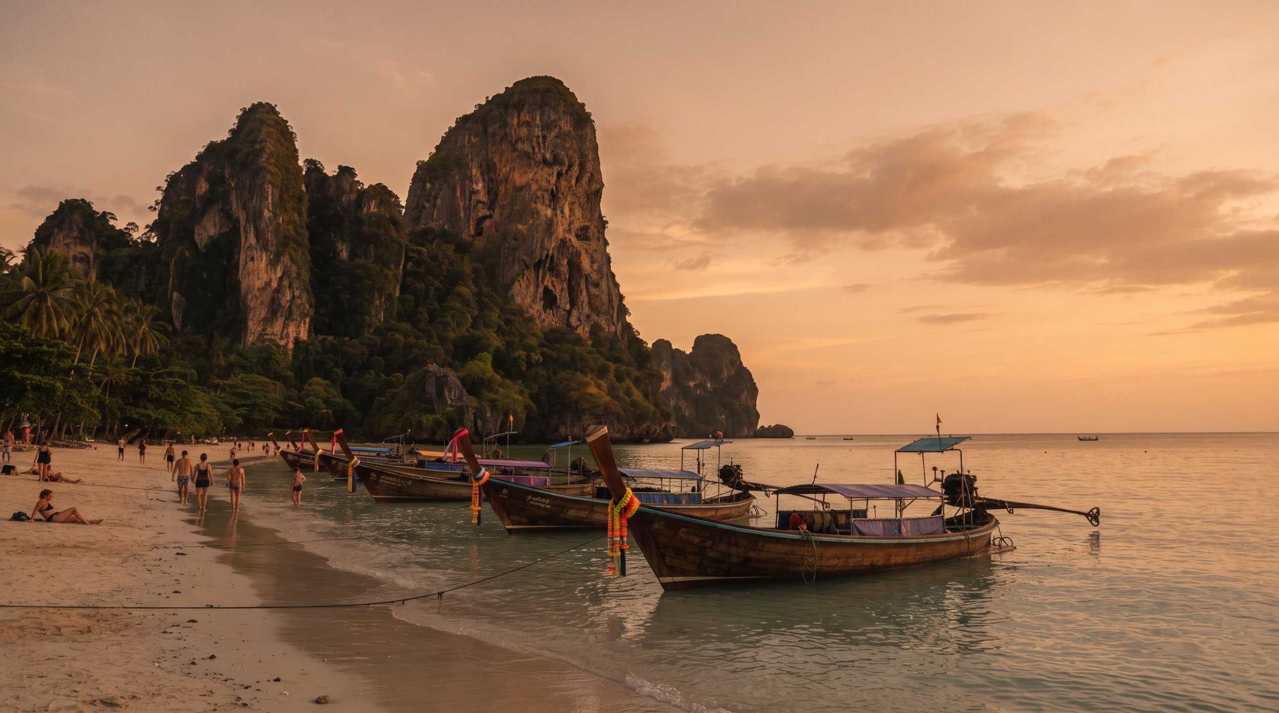 Sunset on Railay West Krabi