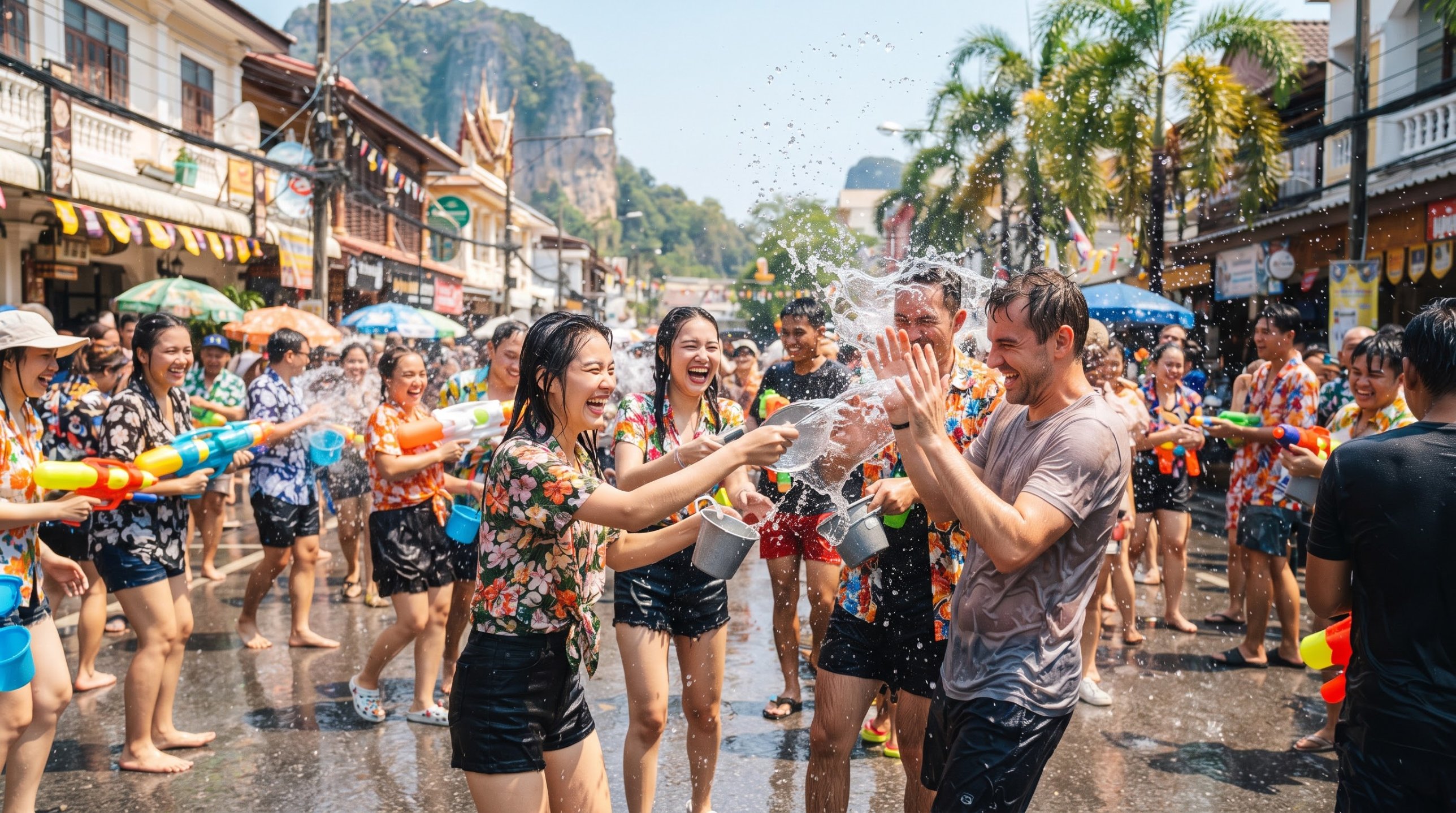 Songkran (Thai New Year) Krabi