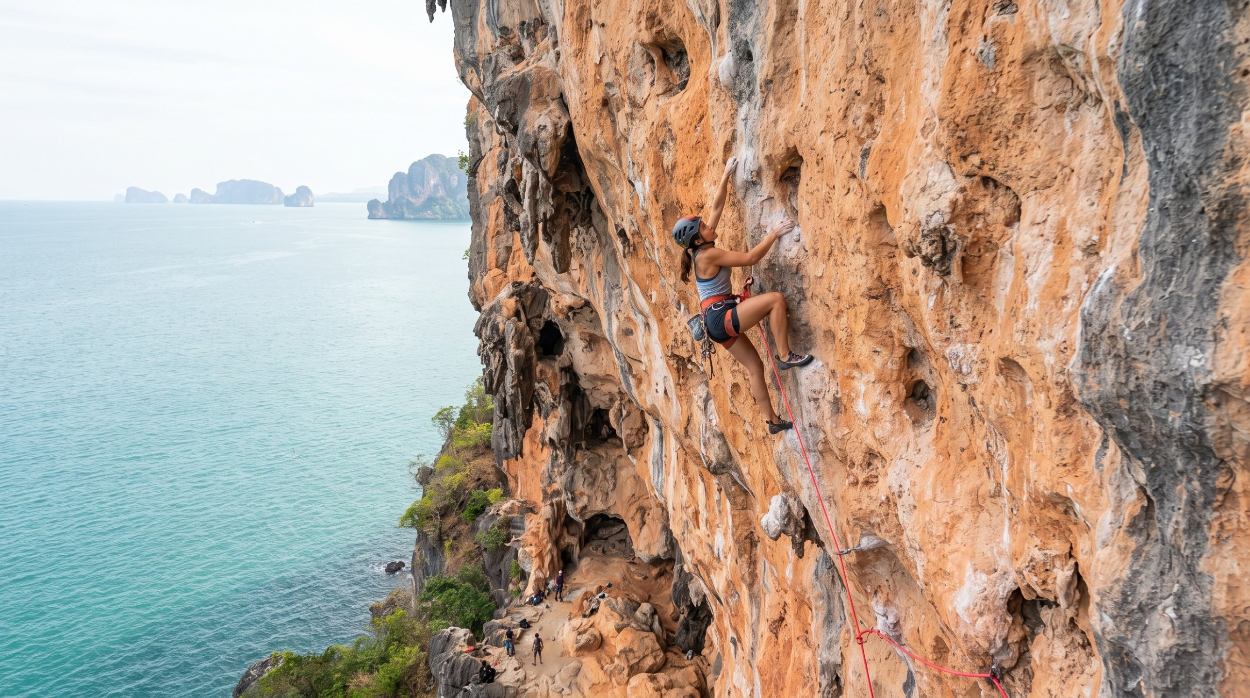 Rock Climbing on Railay Krabi