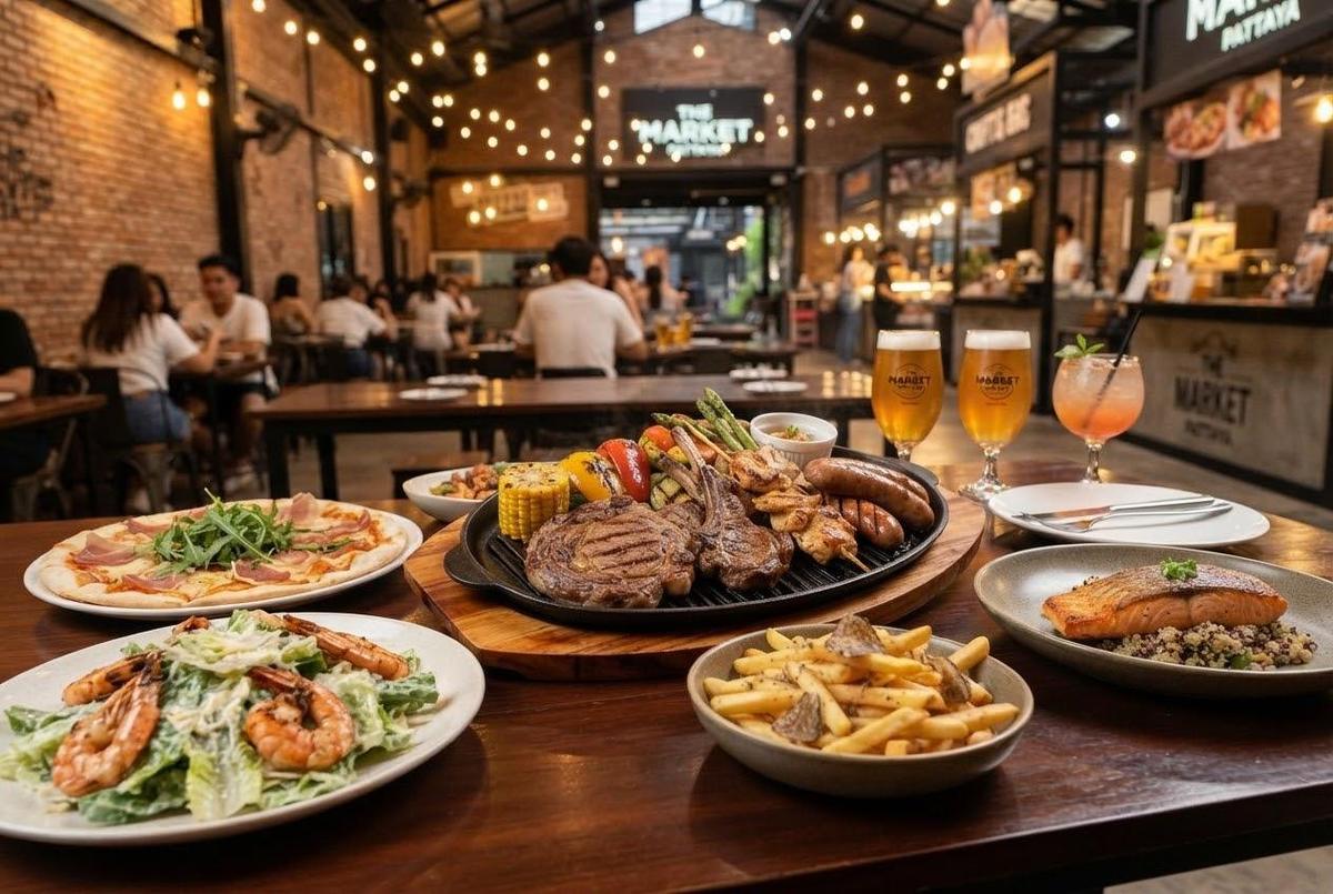The Market Pattaya Bistro and Grill