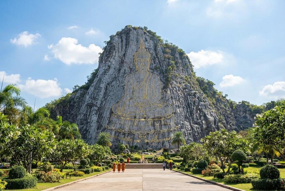 Khao Chi Chan Buddha Mountain