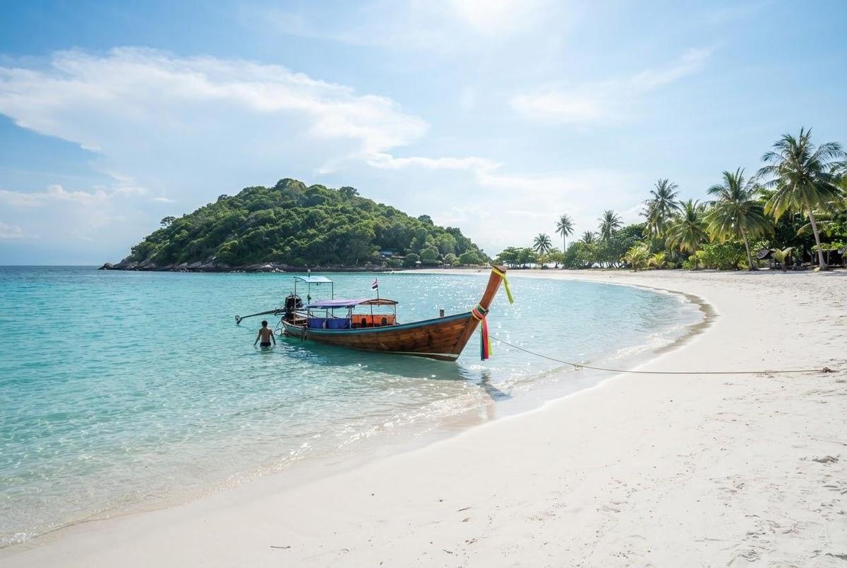 Koh Larn beaches near Pattaya