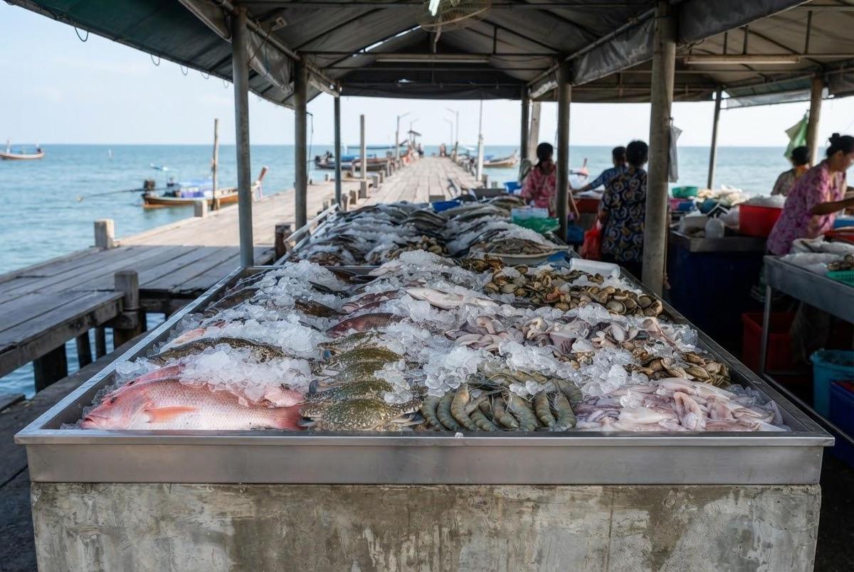 Lan Pho Naklua fish market