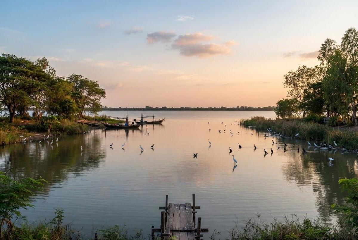 Bang Phra Reservoir birdwatching Sriracha