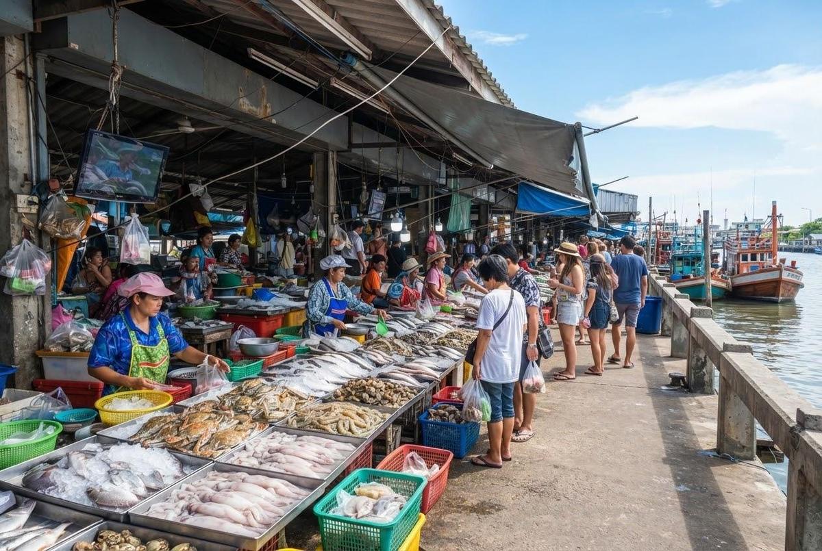 Lan Pho Naklua Fish Market