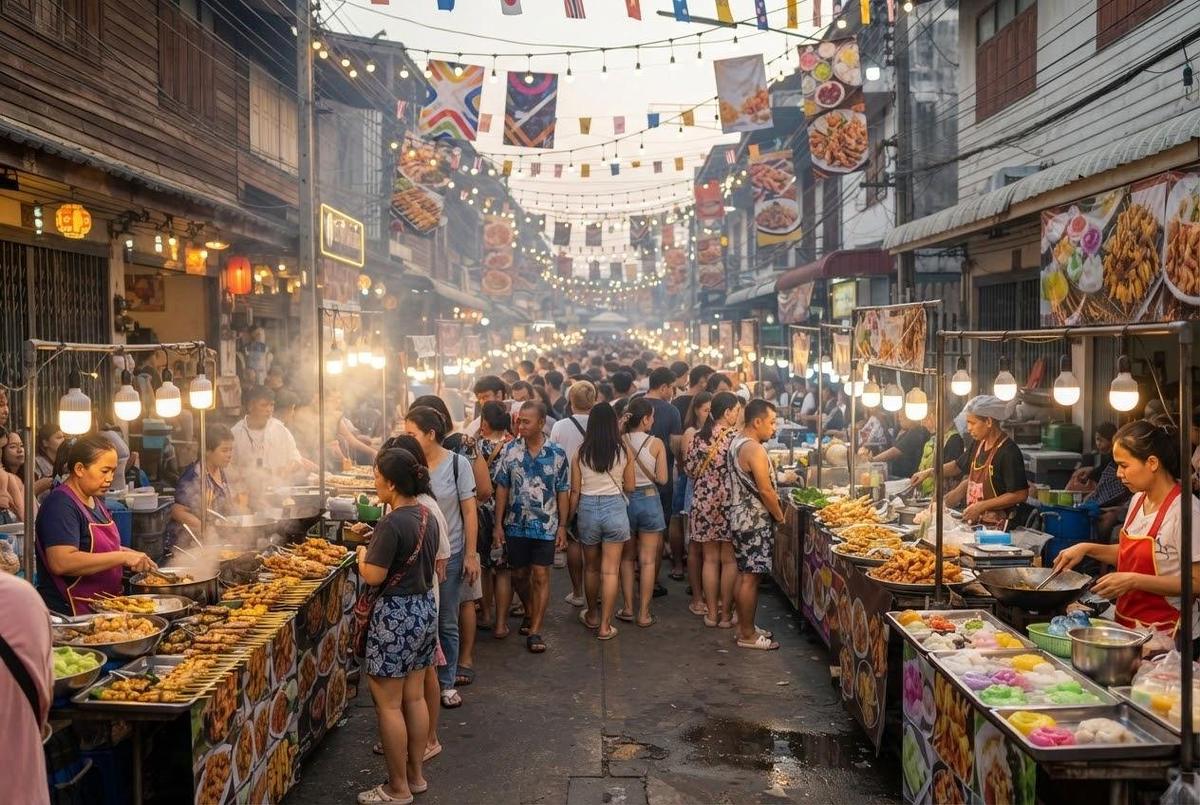 Walk and Eat in Naklua Festival